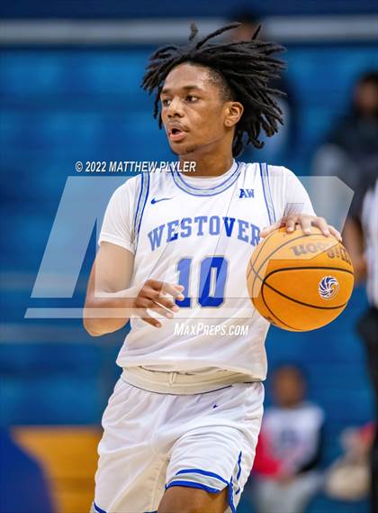 Thumbnail 3 in Northwood Temple Academy vs. Westover (Hoops and Dreams Showcase at Fayetteville State University) photogallery.