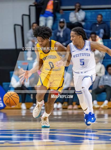 Thumbnail 2 in Northwood Temple Academy vs. Westover (Hoops and Dreams Showcase at Fayetteville State University) photogallery.