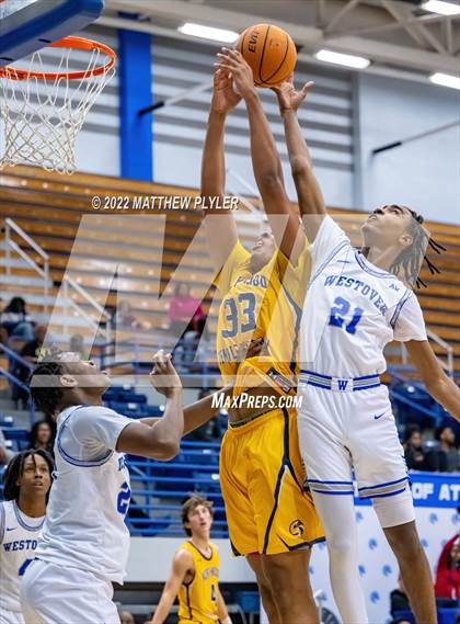 Thumbnail 3 in Northwood Temple Academy vs. Westover (Hoops and Dreams Showcase at Fayetteville State University) photogallery.
