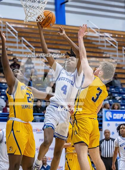 Thumbnail 2 in Northwood Temple Academy vs. Westover (Hoops and Dreams Showcase at Fayetteville State University) photogallery.