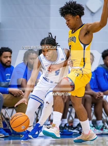 Thumbnail 3 in Northwood Temple Academy vs. Westover (Hoops and Dreams Showcase at Fayetteville State University) photogallery.