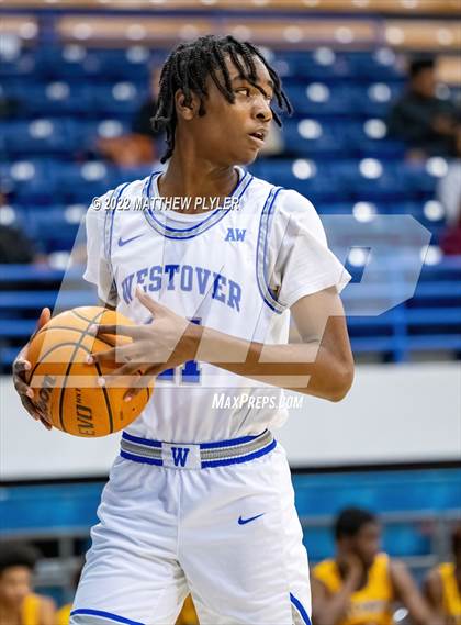 Thumbnail 3 in Northwood Temple Academy vs. Westover (Hoops and Dreams Showcase at Fayetteville State University) photogallery.