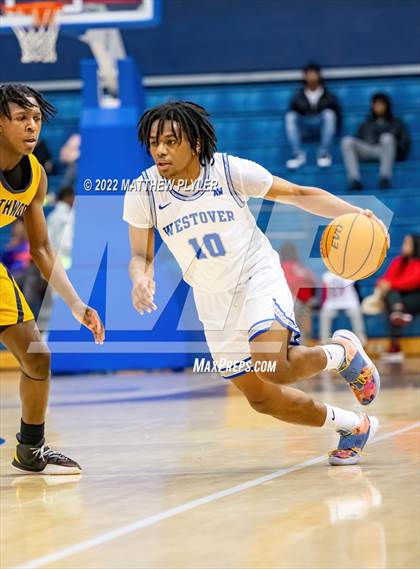 Thumbnail 3 in Northwood Temple Academy vs. Westover (Hoops and Dreams Showcase at Fayetteville State University) photogallery.
