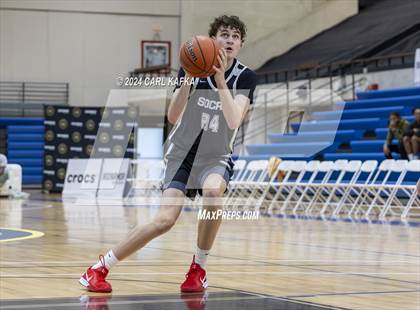 Thumbnail 3 in Riviera Prep vs. Southern California Academy photogallery.