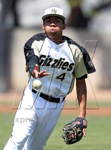 Thumbnail 2 in Diamond Bar vs. Golden Valley (Anaheim Lions Tournament) photogallery.