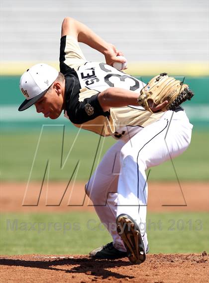 Thumbnail 2 in Diamond Bar vs. Golden Valley (Anaheim Lions Tournament) photogallery.