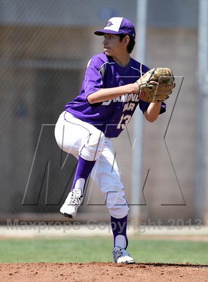 Thumbnail 2 in Diamond Bar vs. Golden Valley (Anaheim Lions Tournament) photogallery.