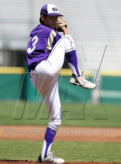 Thumbnail 2 in Diamond Bar vs. Golden Valley (Anaheim Lions Tournament) photogallery.