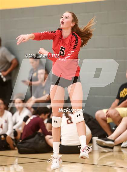Thumbnail 1 in Odyssey Institute vs Coconino (Chandler Prep Invite) photogallery.