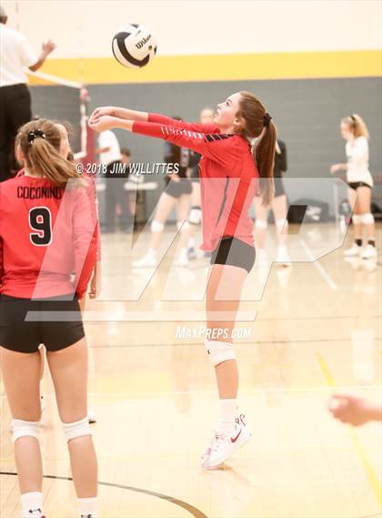 Thumbnail 2 in Odyssey Institute vs Coconino (Chandler Prep Invite) photogallery.