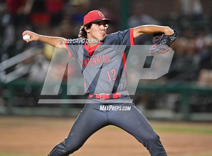 Thumbnail 2 in St. Joseph vs Centennial (CIF CS D1 Championship) photogallery.