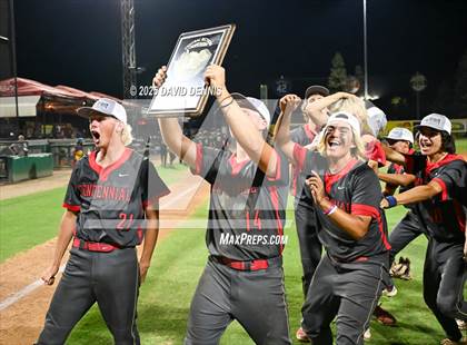 Thumbnail 3 in St. Joseph vs Centennial (CIF CS D1 Championship) photogallery.