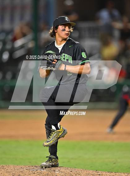 Thumbnail 2 in St. Joseph vs Centennial (CIF CS D1 Championship) photogallery.