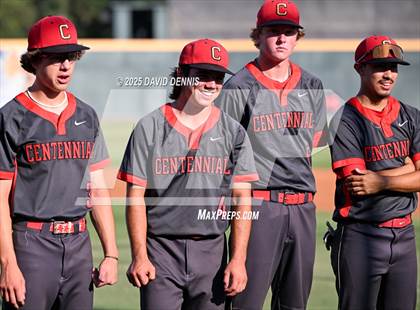 Thumbnail 2 in St. Joseph vs Centennial (CIF CS D1 Championship) photogallery.
