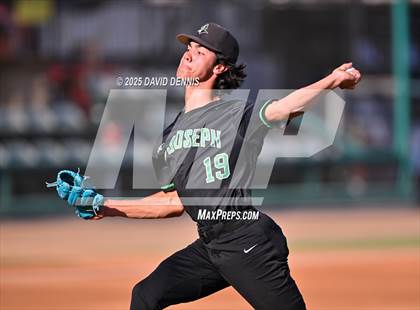 Thumbnail 2 in St. Joseph vs Centennial (CIF CS D1 Championship) photogallery.