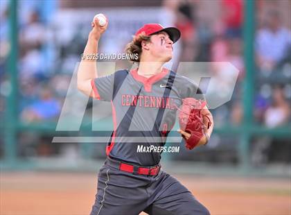 Thumbnail 2 in St. Joseph vs Centennial (CIF CS D1 Championship) photogallery.