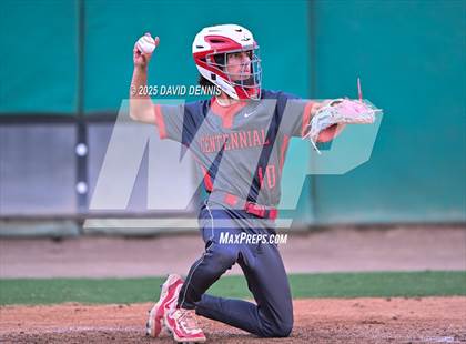 Thumbnail 3 in St. Joseph vs Centennial (CIF CS D1 Championship) photogallery.