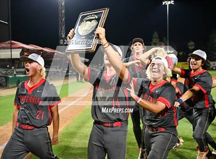 Thumbnail 2 in St. Joseph vs Centennial (CIF CS D1 Championship) photogallery.