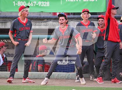 Thumbnail 1 in St. Joseph vs Centennial (CIF CS D1 Championship) photogallery.
