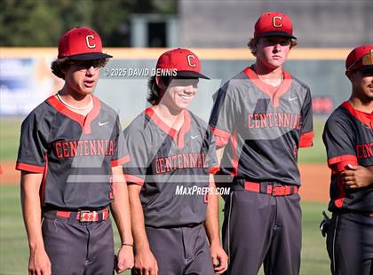 Thumbnail 1 in St. Joseph vs Centennial (CIF CS D1 Championship) photogallery.
