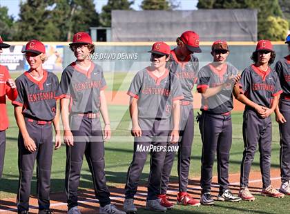 Thumbnail 3 in St. Joseph vs Centennial (CIF CS D1 Championship) photogallery.