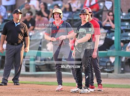 Thumbnail 2 in St. Joseph vs Centennial (CIF CS D1 Championship) photogallery.
