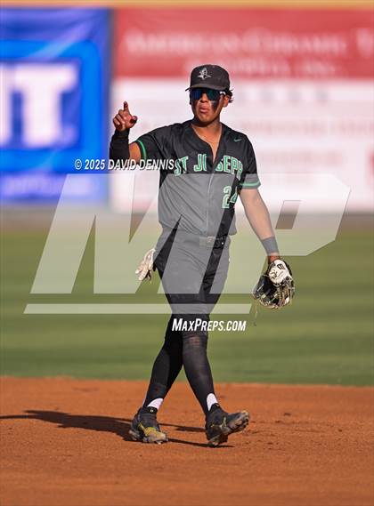 Thumbnail 3 in St. Joseph vs Centennial (CIF CS D1 Championship) photogallery.