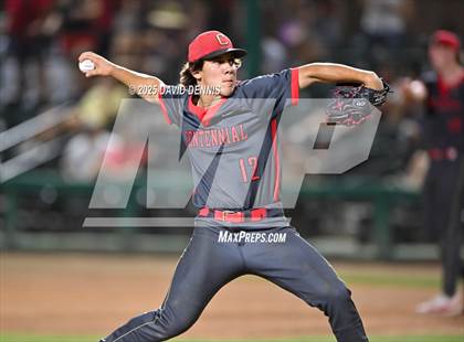 Thumbnail 2 in St. Joseph vs Centennial (CIF CS D1 Championship) photogallery.