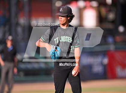 Thumbnail 3 in St. Joseph vs Centennial (CIF CS D1 Championship) photogallery.