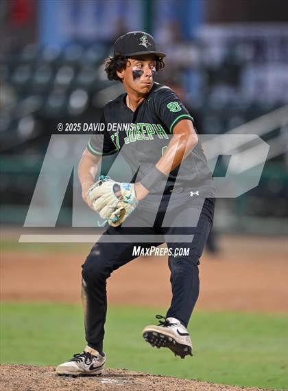 Thumbnail 2 in St. Joseph vs Centennial (CIF CS D1 Championship) photogallery.