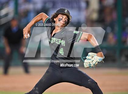 Thumbnail 2 in St. Joseph vs Centennial (CIF CS D1 Championship) photogallery.