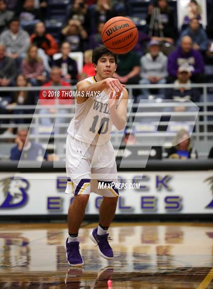 Thumbnail 3 in Wylie vs Life Waxahachie (UIL 4A Area Playoff) photogallery.