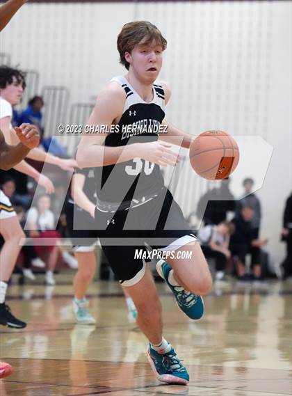 Thumbnail 3 in Bishop Lynch vs. Prestonwood Christian (TAPPS 6A Regional Final) photogallery.