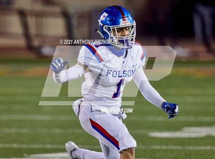 Thumbnail 3 in Rocklin vs. Folsom (CIF SJS D1 Final) photogallery.