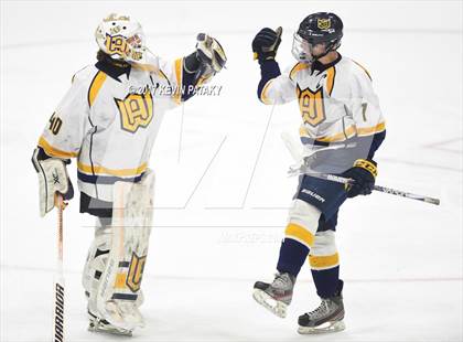 Thumbnail 1 in Hall/Southington vs. Woodstock Academy (CIAC DIII Final) photogallery.