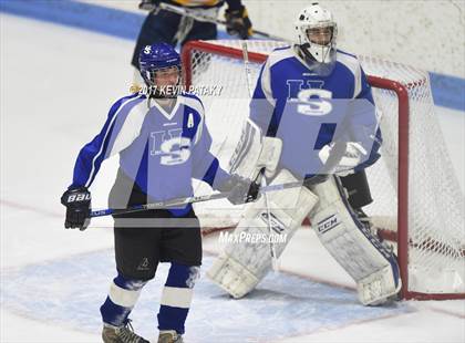 Thumbnail 1 in Hall/Southington vs. Woodstock Academy (CIAC DIII Final) photogallery.