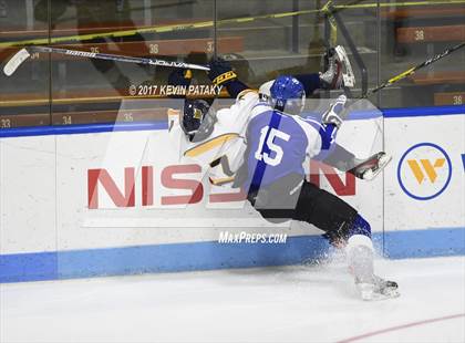 Thumbnail 2 in Hall/Southington vs. Woodstock Academy (CIAC DIII Final) photogallery.
