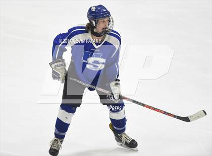 Thumbnail 2 in Hall/Southington vs. Woodstock Academy (CIAC DIII Final) photogallery.