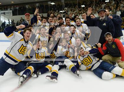 Thumbnail 2 in Hall/Southington vs. Woodstock Academy (CIAC DIII Final) photogallery.