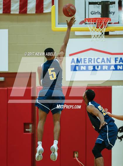 Thumbnail 3 in Oak Hill Academy vs Trinity International (Hoophall West) photogallery.