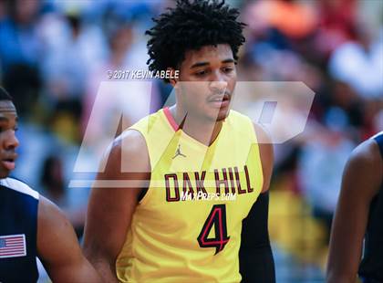 Thumbnail 1 in Oak Hill Academy vs Trinity International (Hoophall West) photogallery.