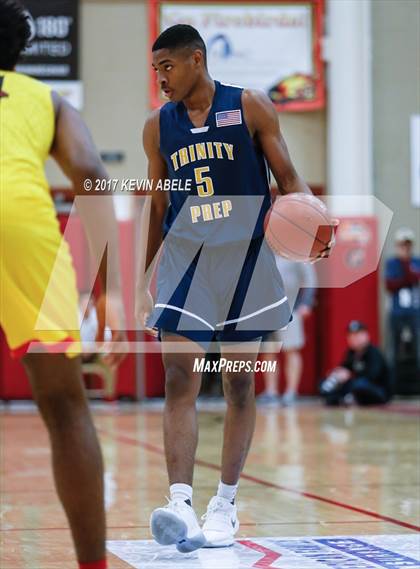 Thumbnail 1 in Oak Hill Academy vs Trinity International (Hoophall West) photogallery.