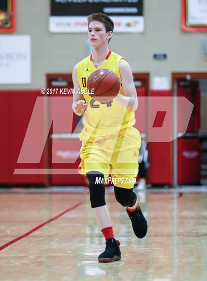 Thumbnail 1 in Oak Hill Academy vs Trinity International (Hoophall West) photogallery.