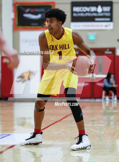 Thumbnail 1 in Oak Hill Academy vs Trinity International (Hoophall West) photogallery.