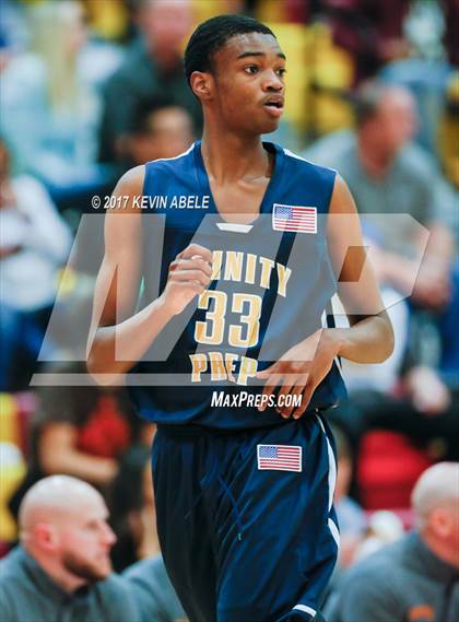 Thumbnail 2 in Oak Hill Academy vs Trinity International (Hoophall West) photogallery.