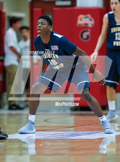 Thumbnail 2 in Oak Hill Academy vs Trinity International (Hoophall West) photogallery.