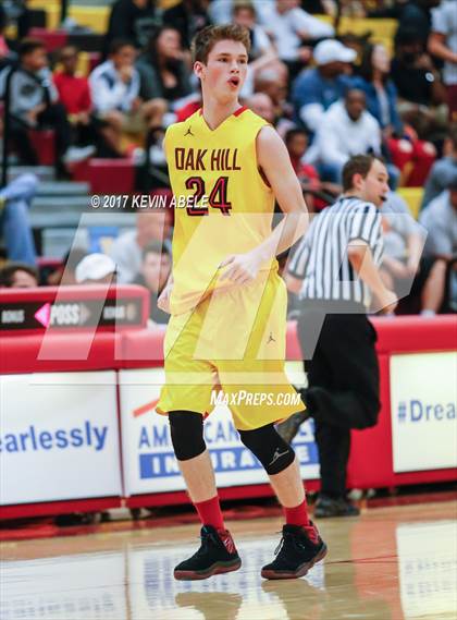 Thumbnail 2 in Oak Hill Academy vs Trinity International (Hoophall West) photogallery.