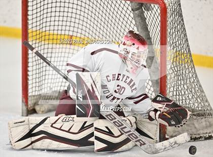 Thumbnail 2 in Cheyenne Mountain vs. Mountain Vista - Wish Week Game photogallery.