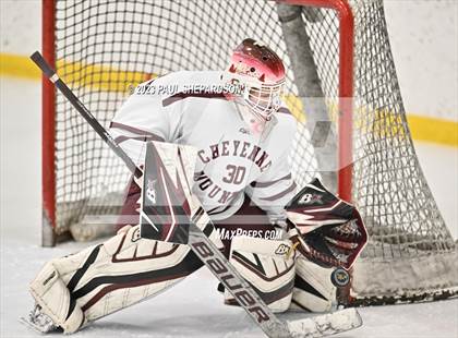 Thumbnail 3 in Cheyenne Mountain vs. Mountain Vista - Wish Week Game photogallery.