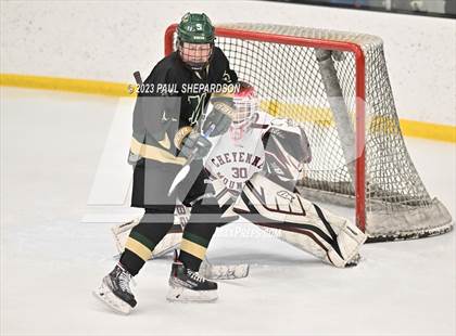 Thumbnail 3 in Cheyenne Mountain vs. Mountain Vista - Wish Week Game photogallery.